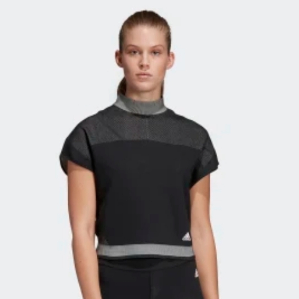 Adidas Primeknit LTE Cropped Tee size M